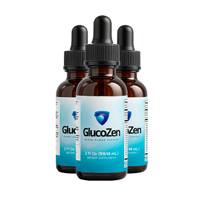 GlucoZen Popular Package - 90 Days of Metabolic Support - 3 Bottles Blood Sugar Formula